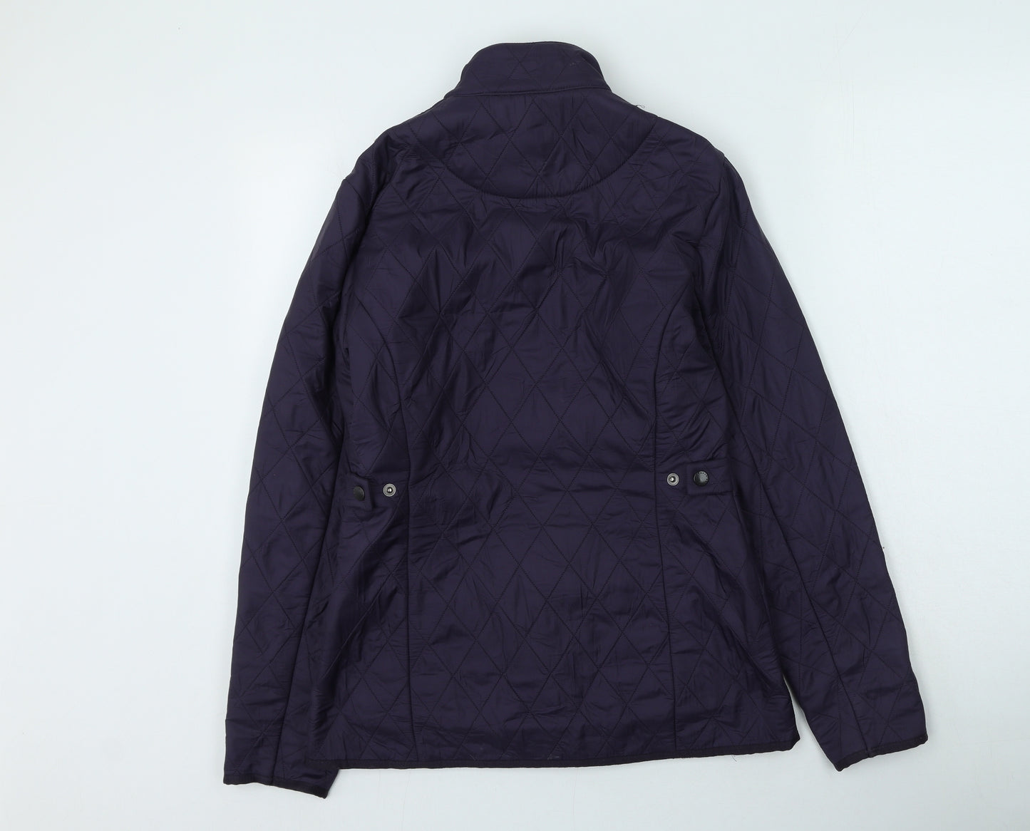 Barber Womens Purple   Rain Coat Coat Size 8