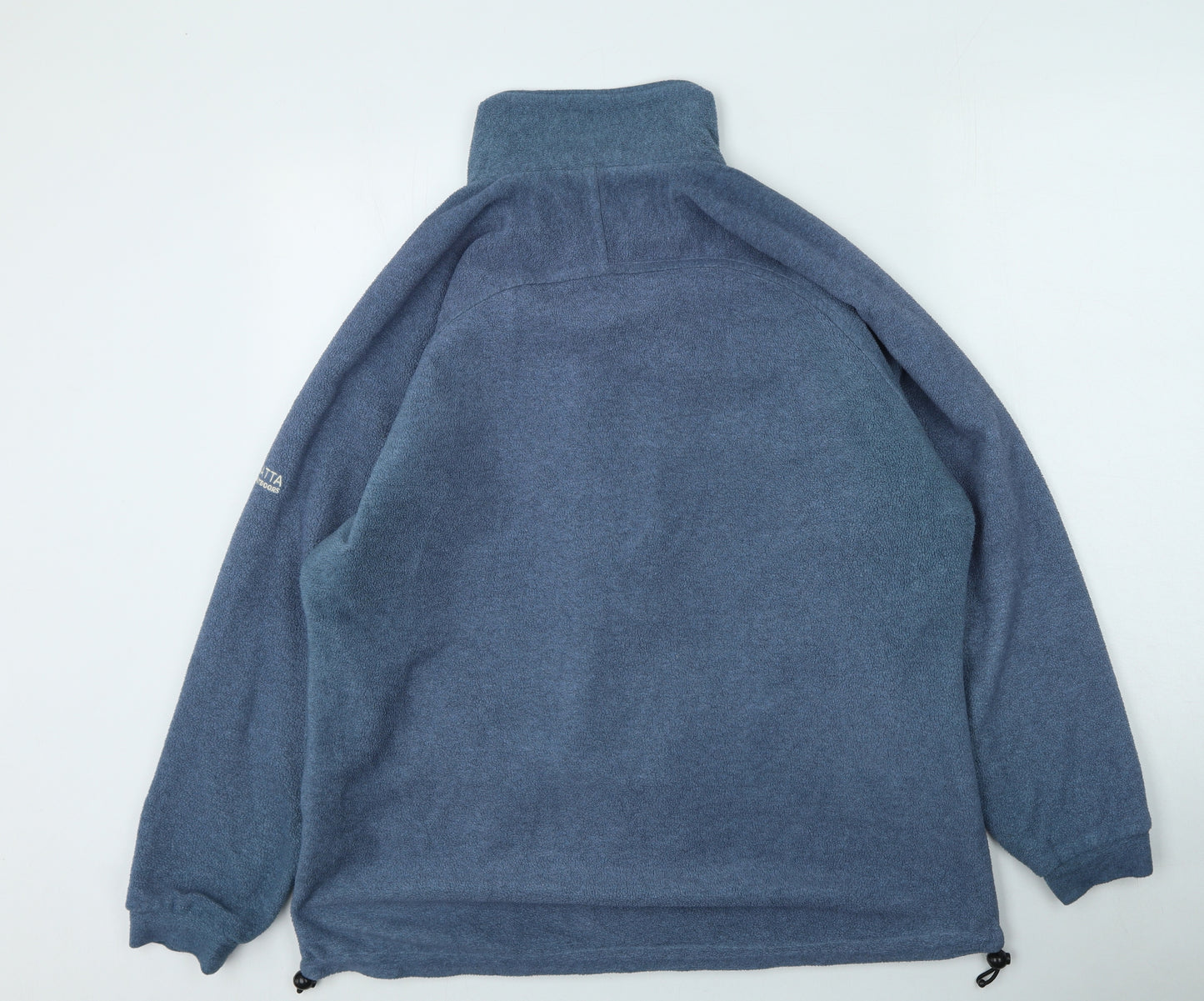Regatta Womens Blue High Neck  Polyester Full Zip Jumper Size 16