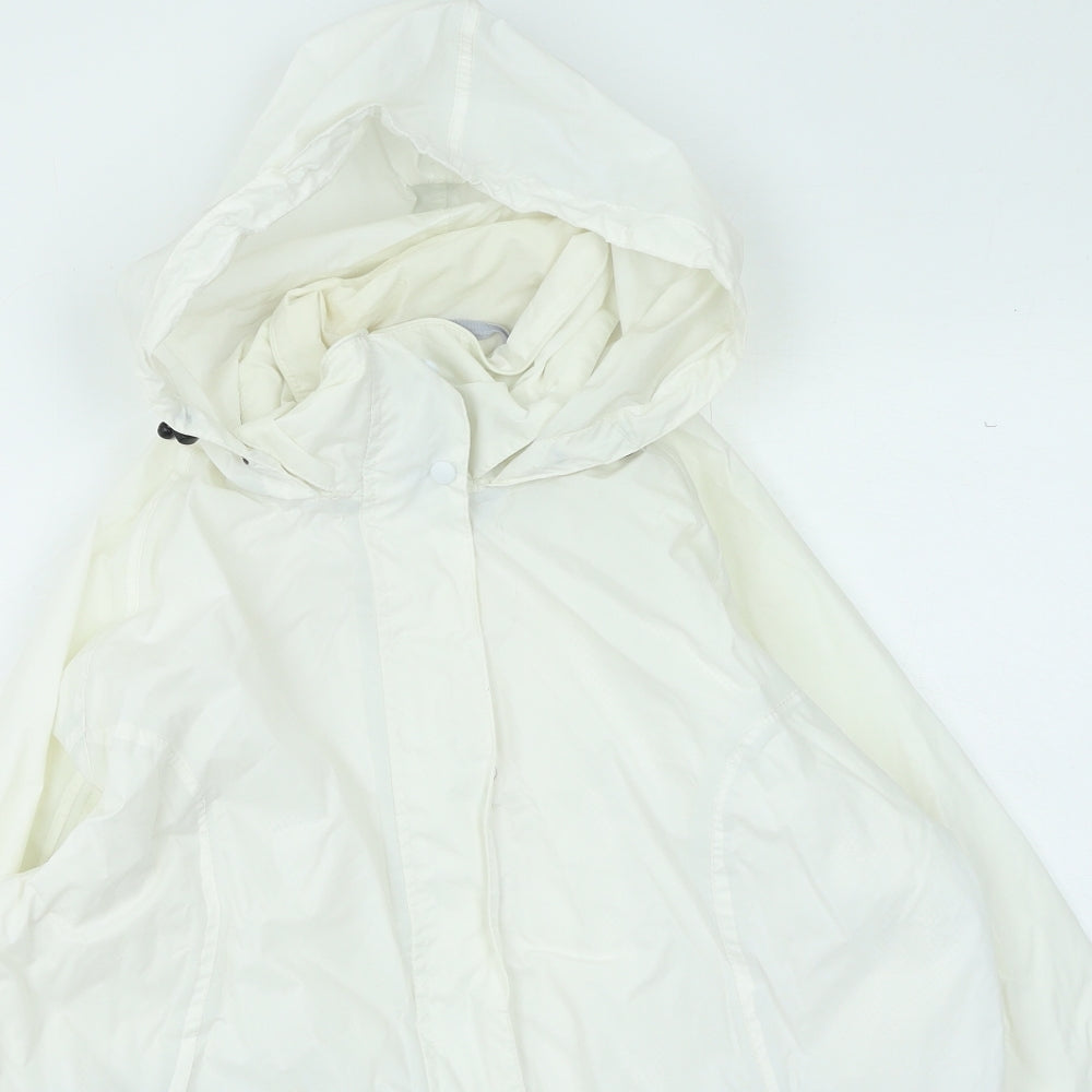 Regatta Womens Ivory   Rain Coat Coat Size XL