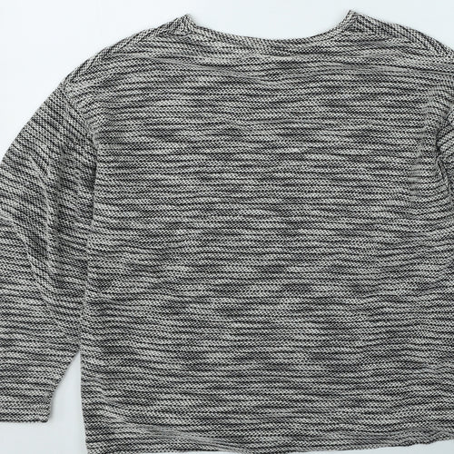 New look  Womens Black Round Neck  Polyester Pullover Jumper Size S