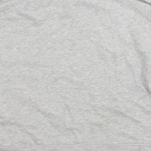 TU Womens Grey Crew Neck  Cotton Pullover Jumper Size 10   - Merci