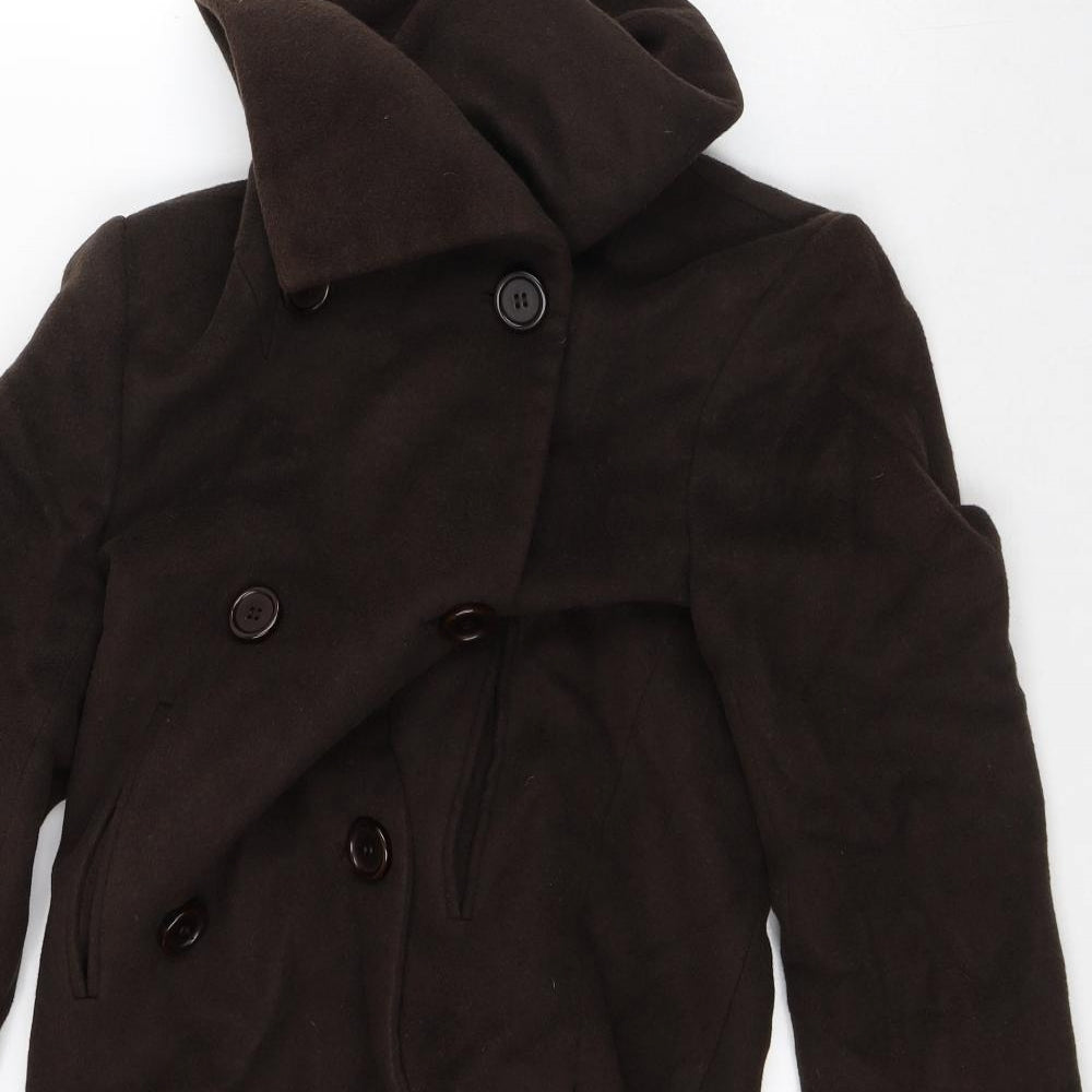 Joseph Womens Brown   Trench Coat Coat Size 8