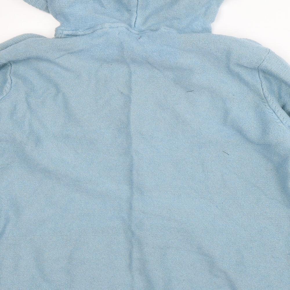 Joe Browns Womens Blue  Polyamide Pullover Hoodie Size 16