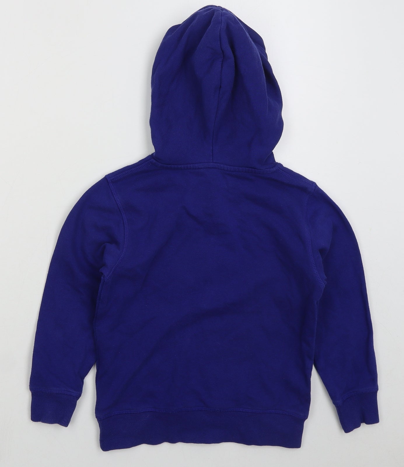 H&M Boys Blue  Cotton Pullover Hoodie Size 5-6 Years  Pullover - Triceratops