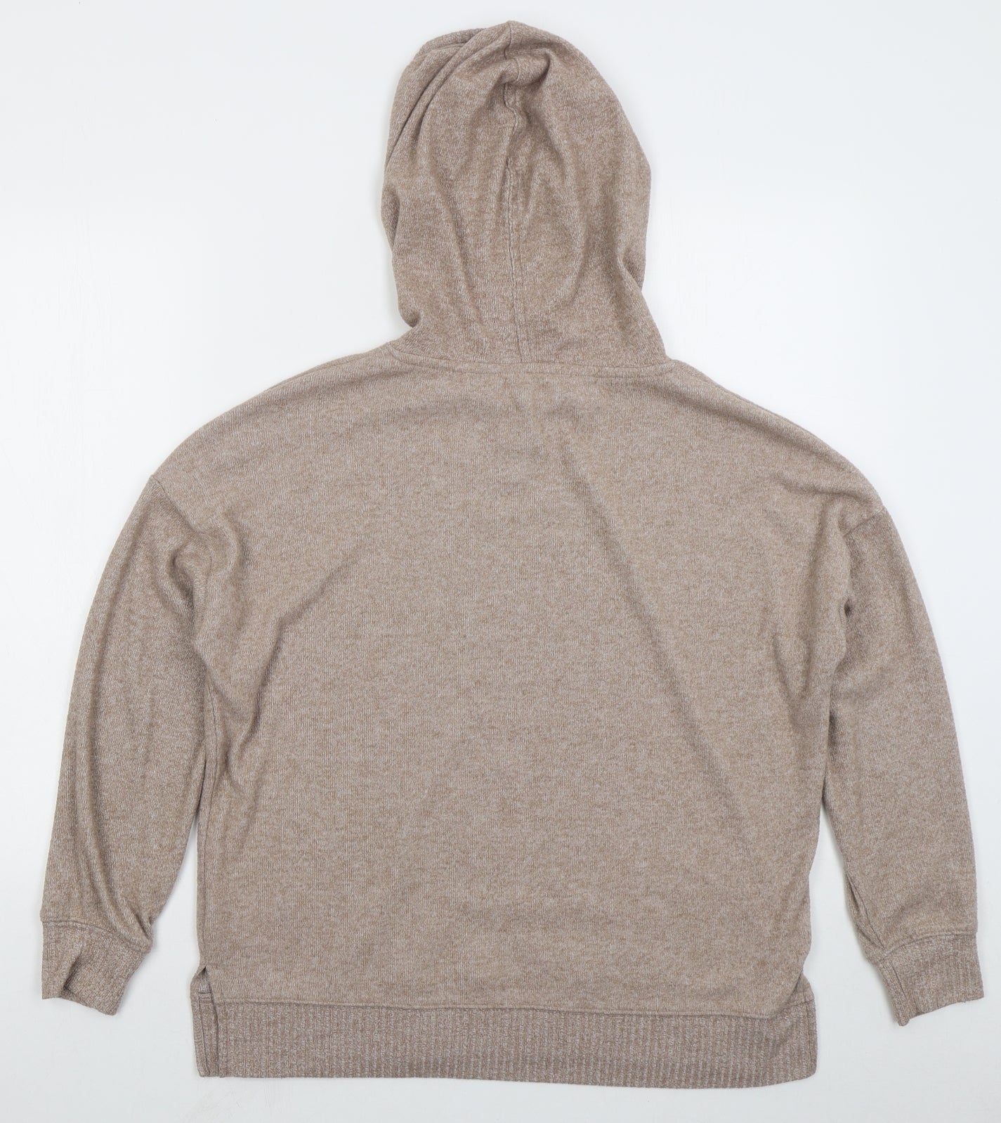 Dunnes Womens Beige  Polyester Pullover Hoodie Size M  Pullover