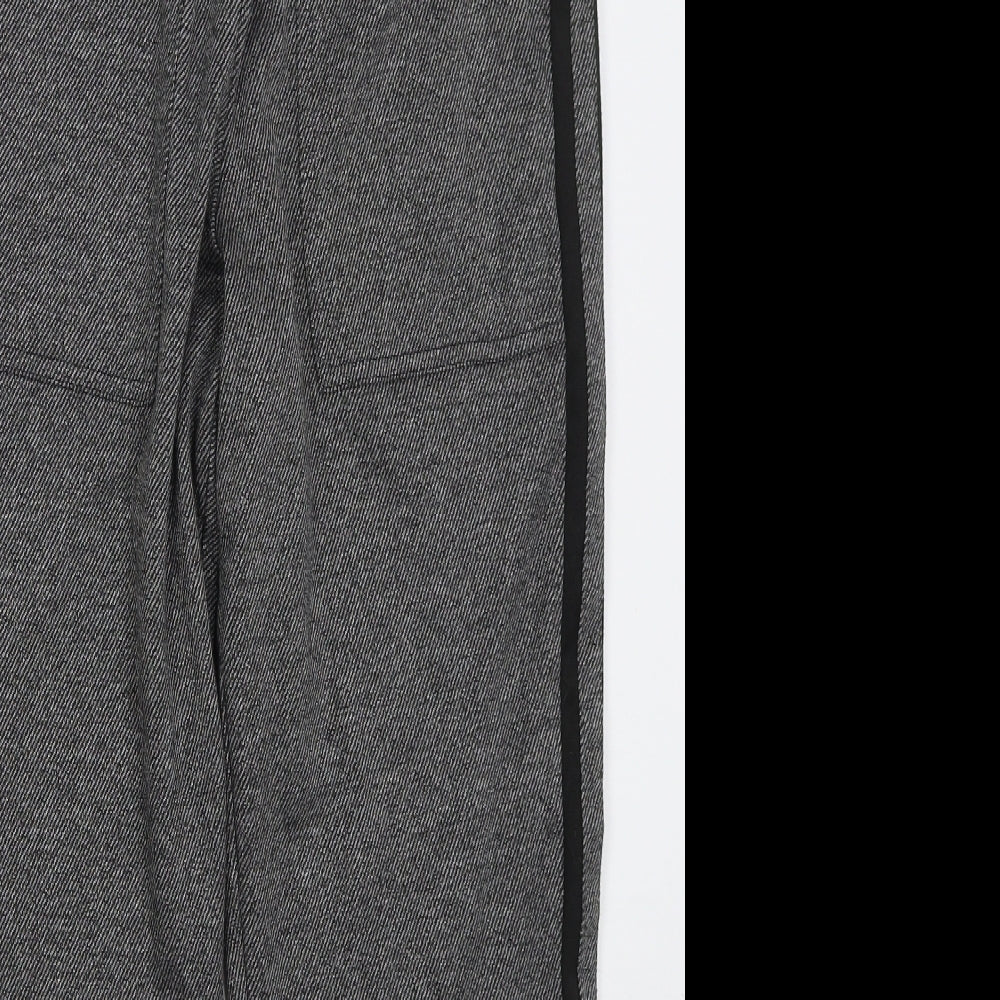 TU Womens Grey  Polyester Sweatpants Trousers Size 12 L25 in Regular