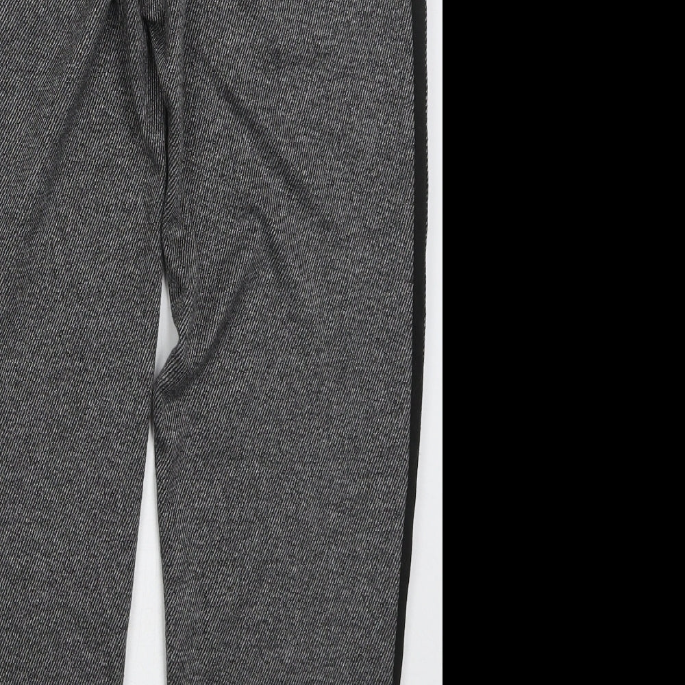 TU Womens Grey  Polyester Sweatpants Trousers Size 12 L25 in Regular