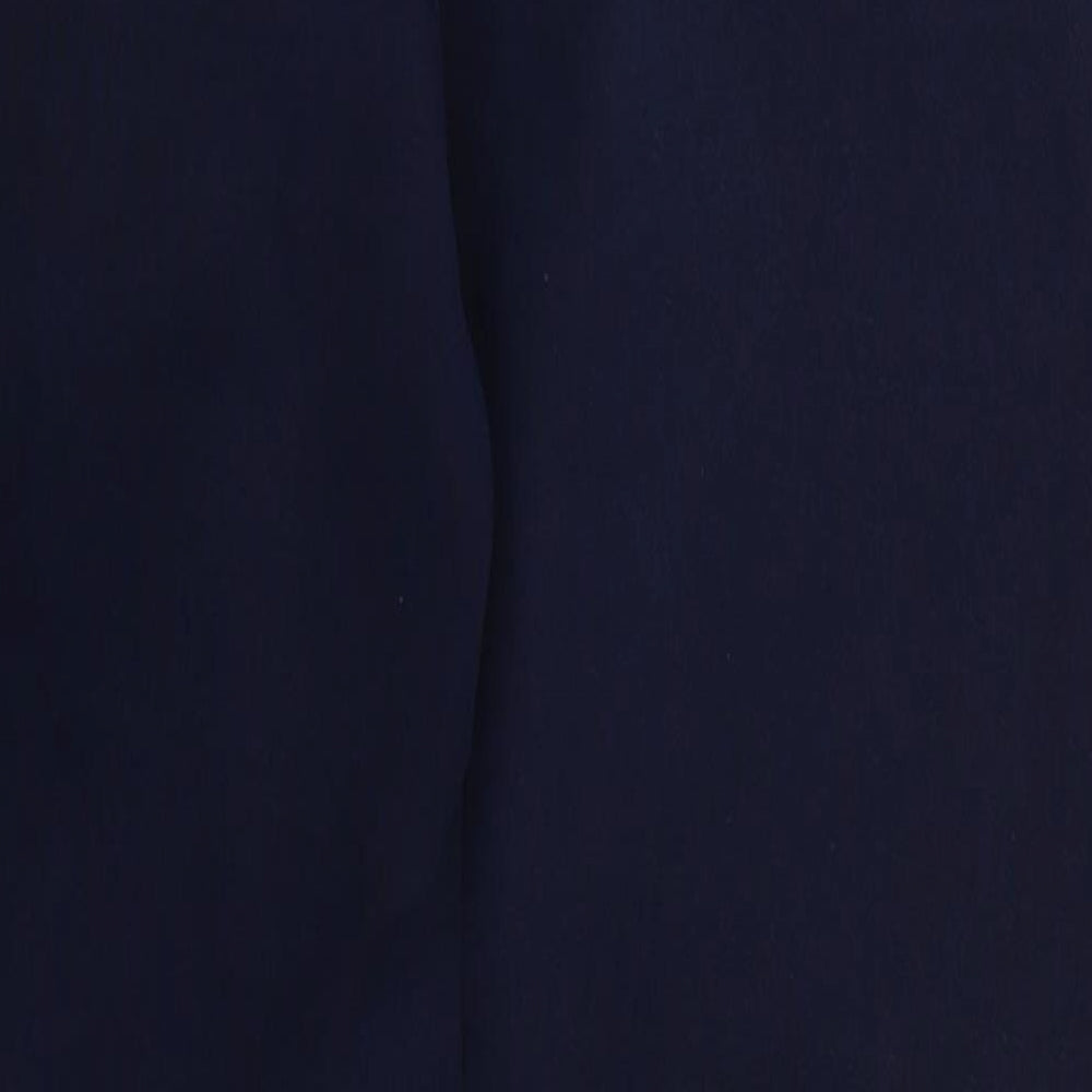 Debenhams Womens Blue  Cotton Straight Jeans Size 12 L29 in Slim Button