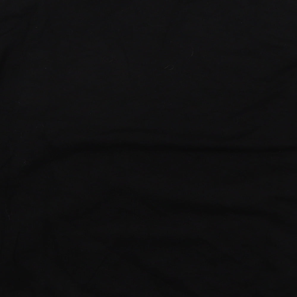 F&F Womens Black  Viscose Pullover Sweatshirt Size 12  Pullover