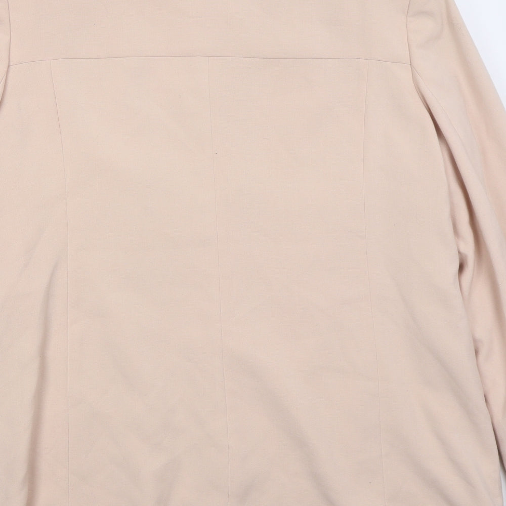 Target Womens Pink   Pea Coat Coat Size 18  Zip