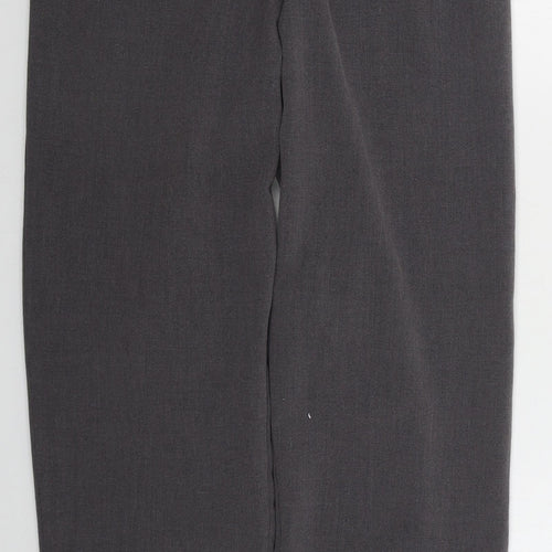 Classics Womens Grey  Polyester Trousers  Size 14 L27 in Regular