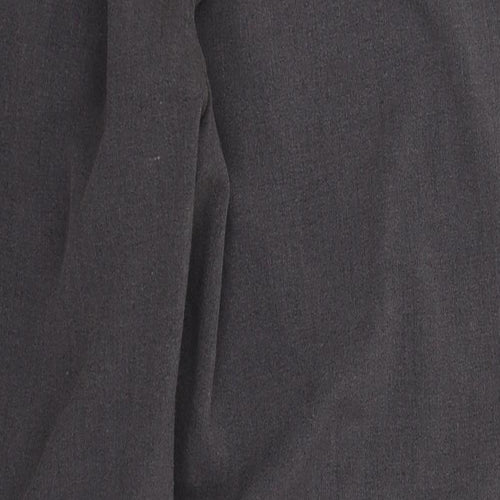 Classics Womens Grey  Polyester Trousers  Size 14 L27 in Regular
