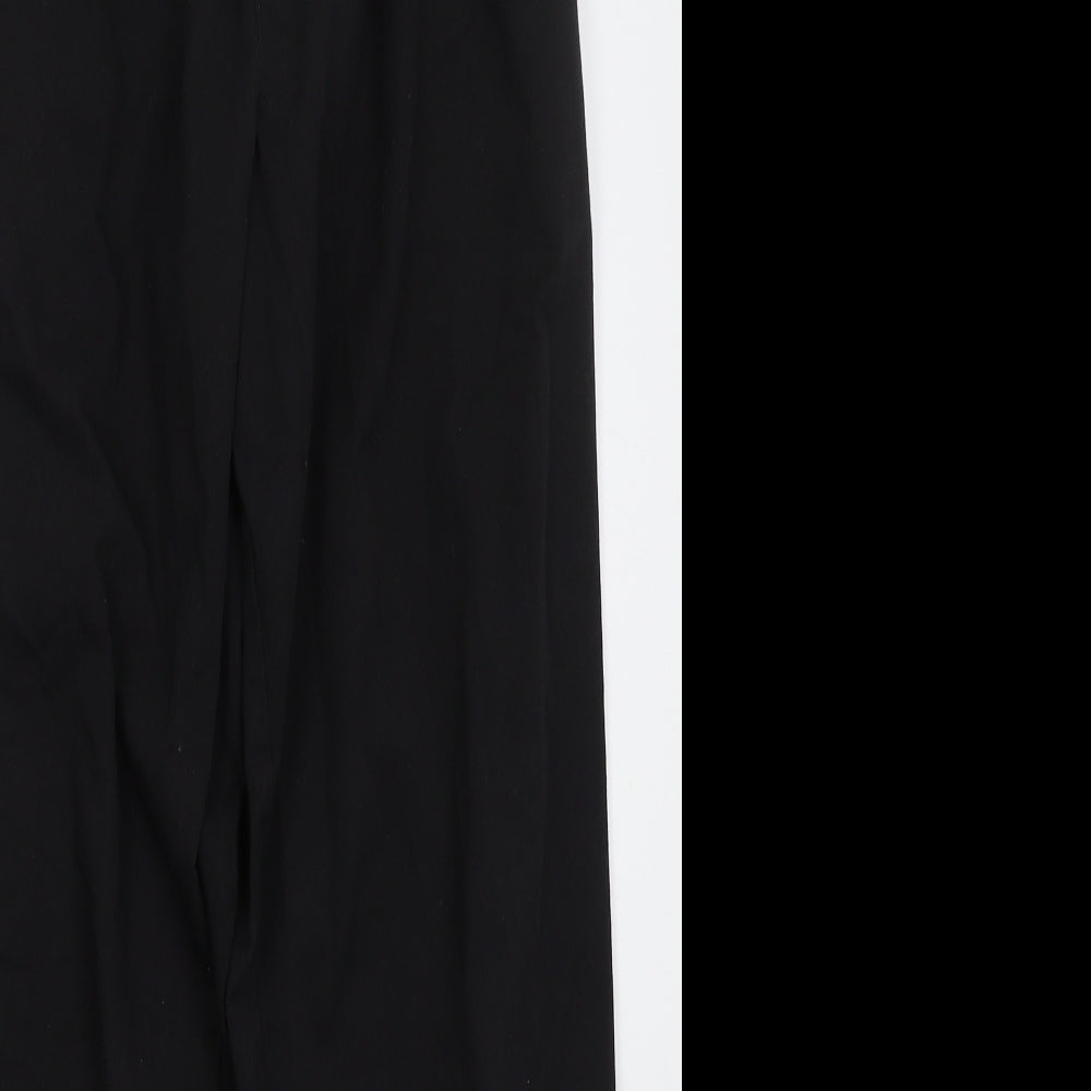 Tibard Mens Black  Polyester Trousers  Size S L31 in Regular
