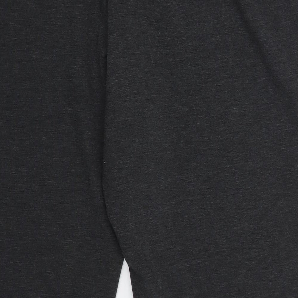 George Womens Grey  Polyester Trousers  Size 24 L26 in Regular Button