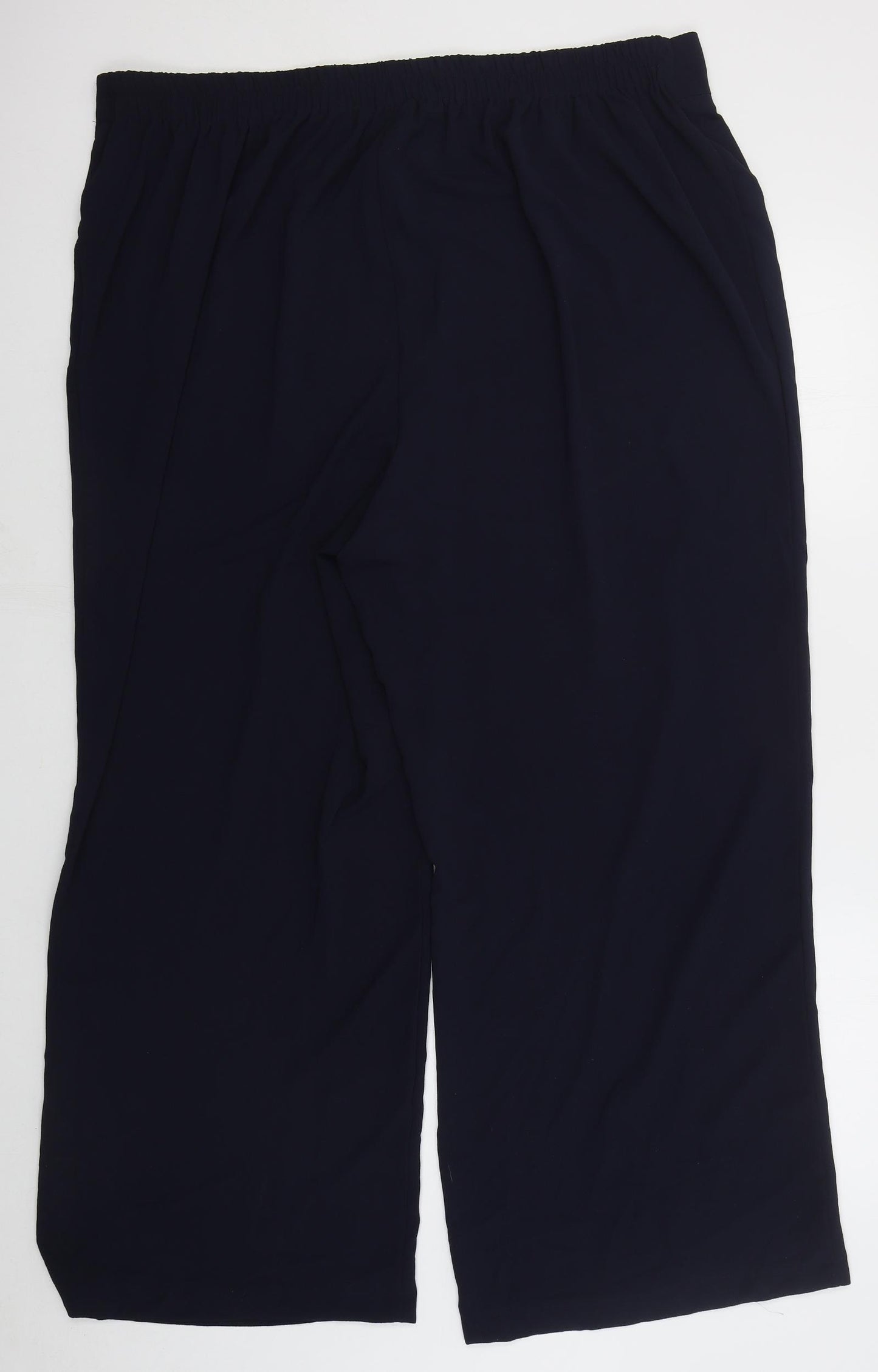 Arcadia Womens Blue  Polyester Trousers  Size 22 L29 in Regular