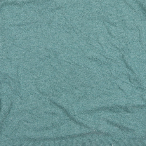 Joules Womens Green Round Neck  Cotton Pullover Jumper Size 14