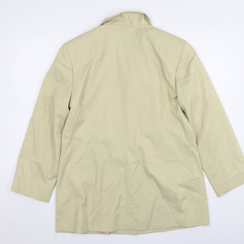 Vestino Womens Beige  Polyester Jacket Suit Jacket Size 16