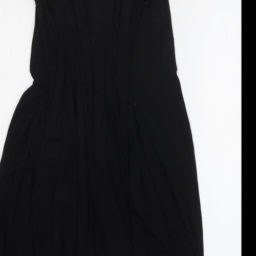 Kilian Kernes Senses Womens Black  Viscose Tank Dress  Size L  Round Neck