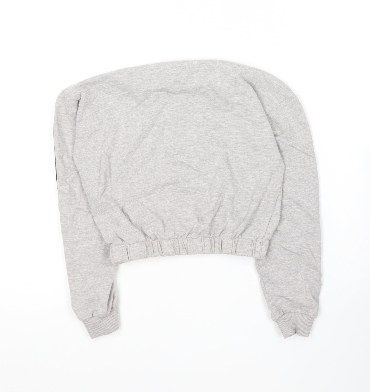 George Girls Grey  Polyester Pullover Sweatshirt Size 9-10 Years