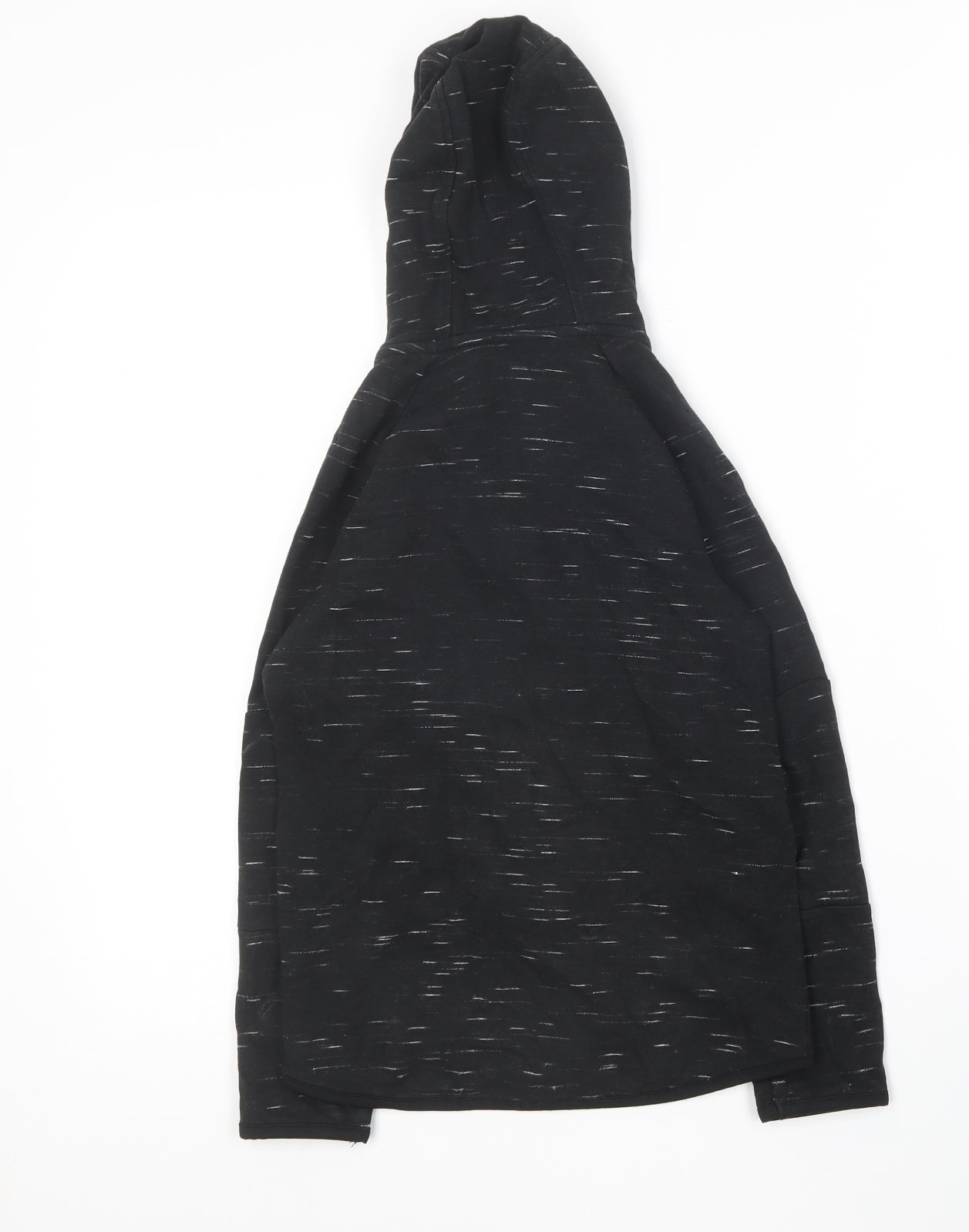 George Boys Black  Cotton Full Zip Hoodie Size 7-8 Years
