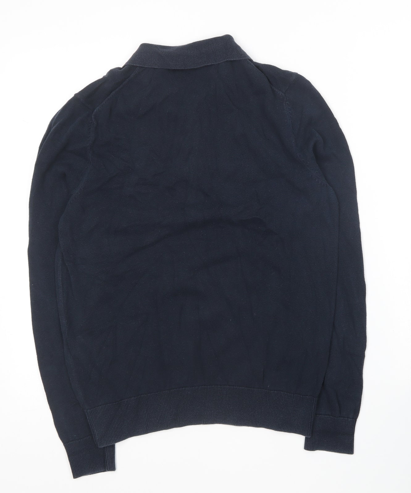 Ben Sherman Mens Blue  Cotton  Polo Size S Collared