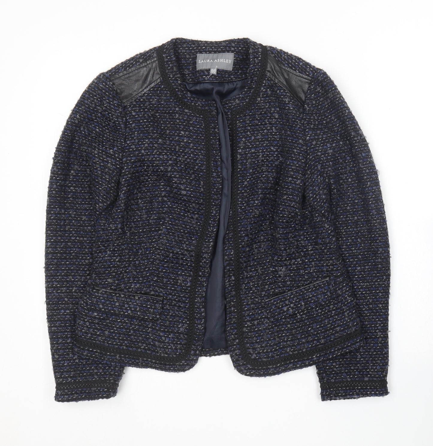 Laura Ashley Womens Blue   Jacket Blazer Size 10