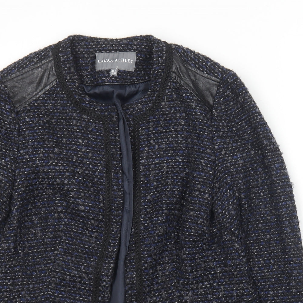 Laura Ashley Womens Blue   Jacket Blazer Size 10