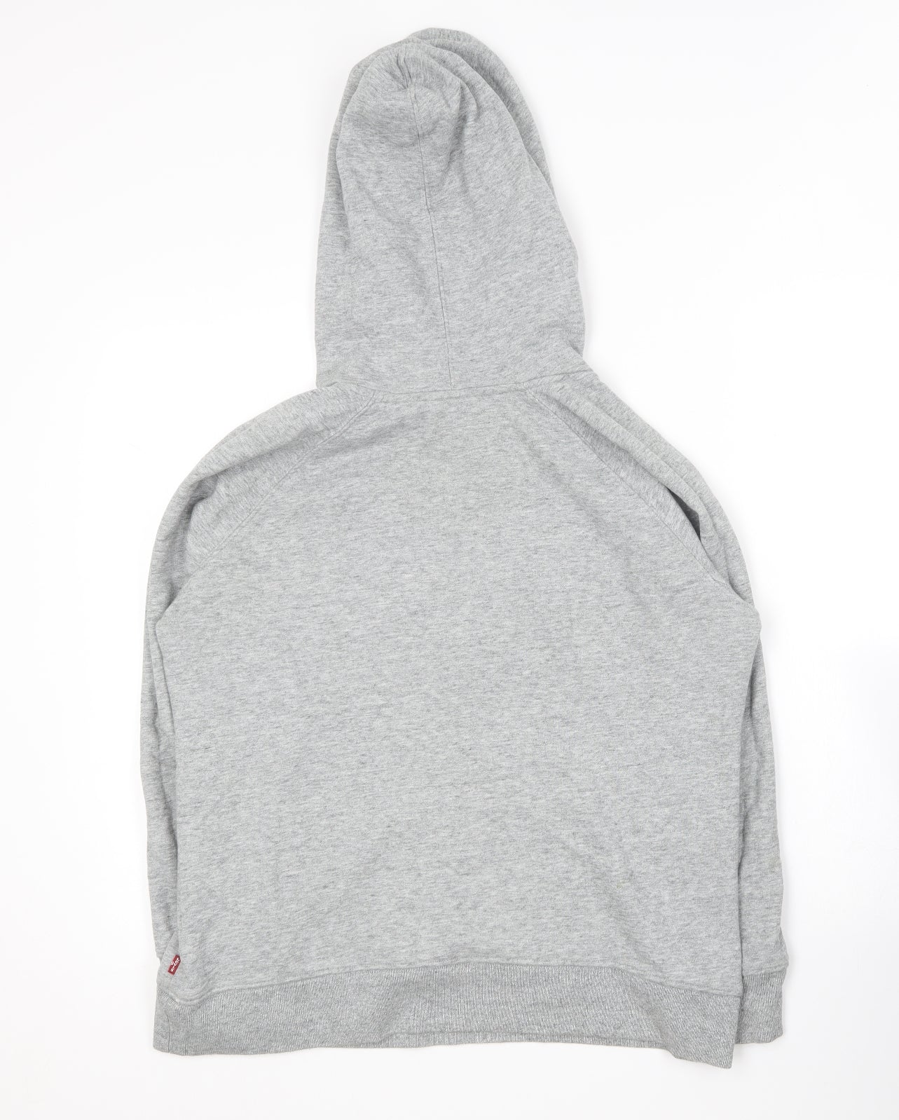 Levi's Mens Grey  Cotton Pullover Hoodie Size S