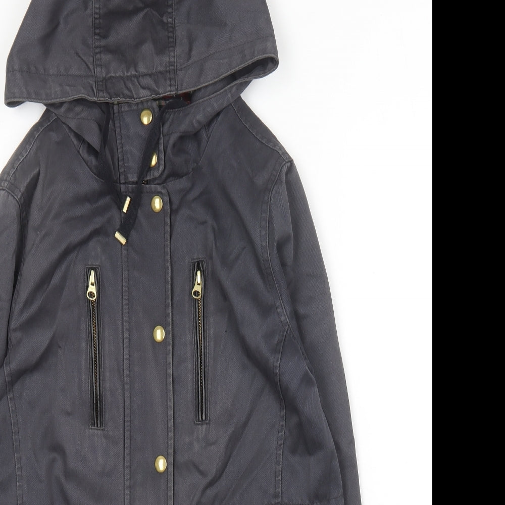 Topshop Womens Blue   Jacket  Size 10