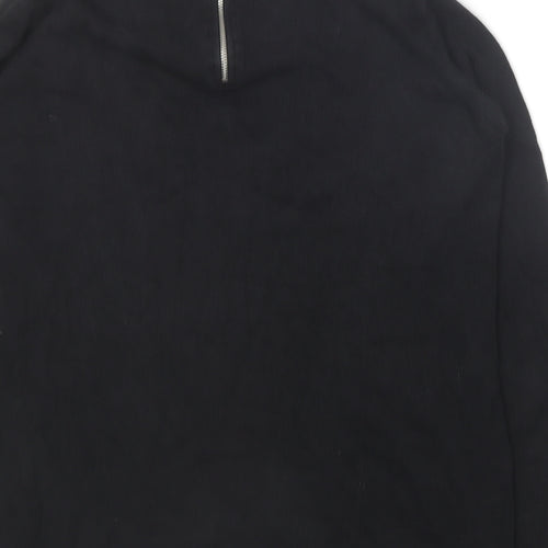 Atmosphere Womens Black Round Neck  Viscose Pullover Jumper Size 10