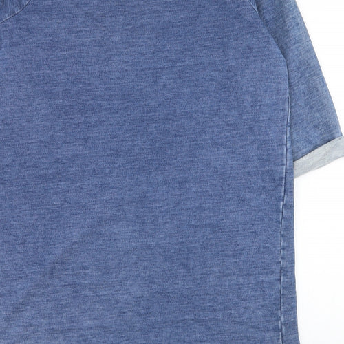 NEXT Womens Blue  Cotton Pullover Sweatshirt Size 12  Pullover