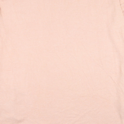 J.D Williams Womens Pink Round Neck  Viscose Pullover Jumper Size 14