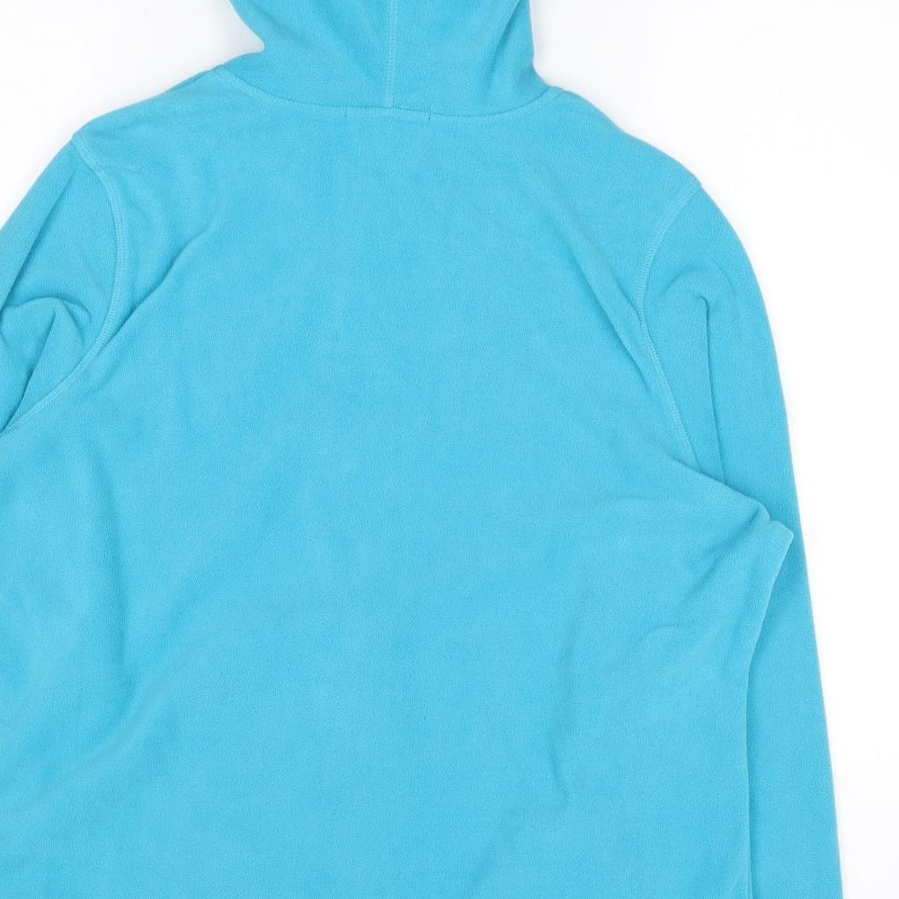 George Womens Blue  Polyester Full Zip Hoodie Size 20  Zip
