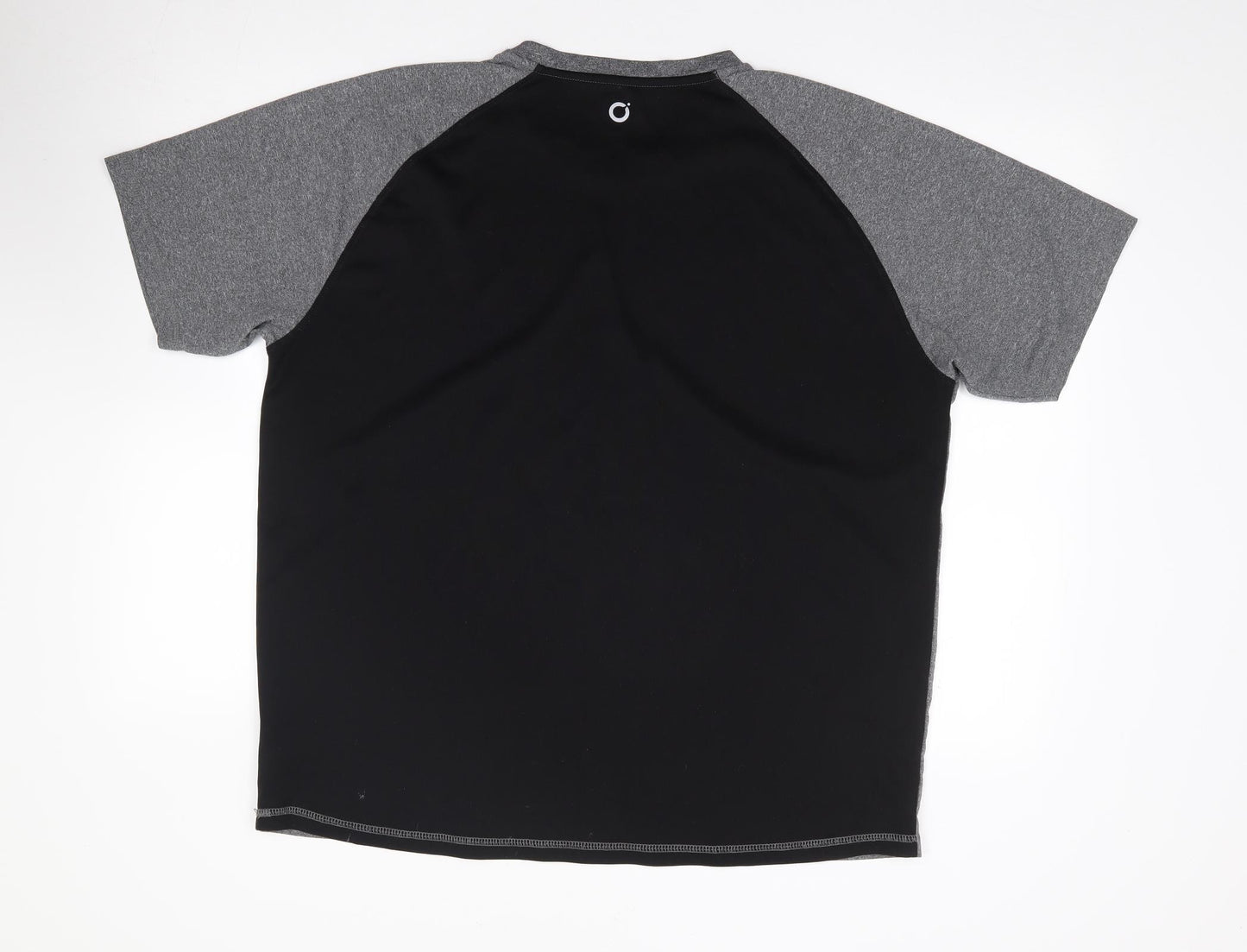 Dunnes Mens Grey  Polyester Jersey T-Shirt Size XL Crew Neck Pullover