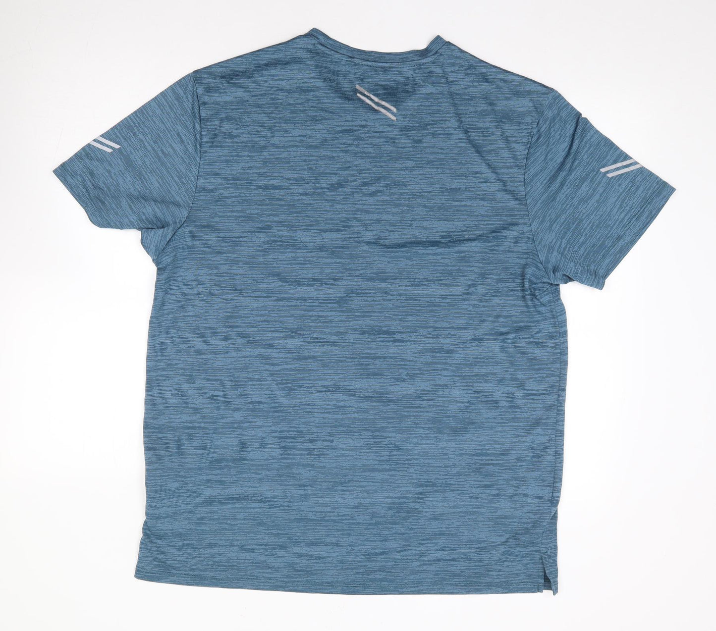 NEXT Mens Blue  Polyester Jersey T-Shirt Size XL Crew Neck Pullover