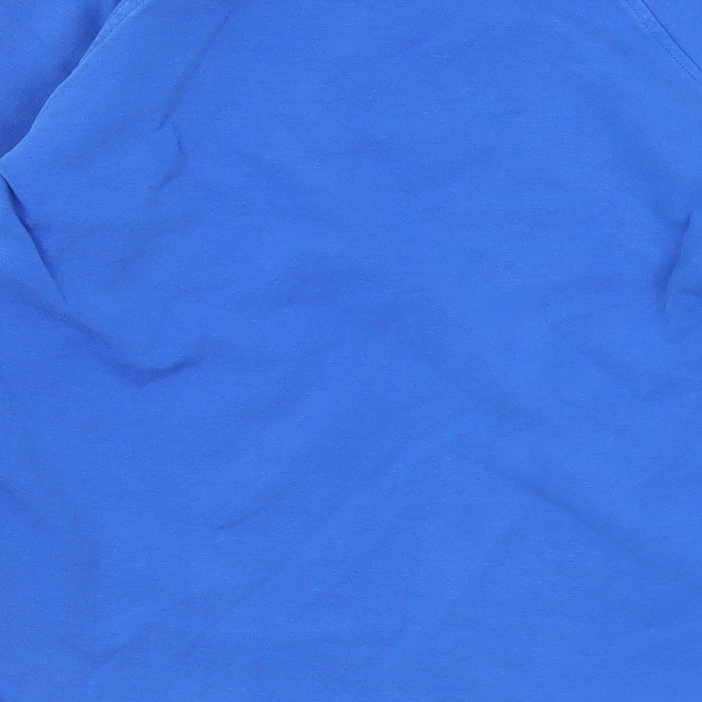 Trespass Boys Blue  Cotton Pullover Sweatshirt Size 7-8 Years   - Mountains