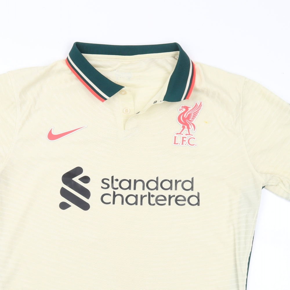 Nike Mens Multicoloured  Polyester  Polo Size L Collared  - Liverpool FC