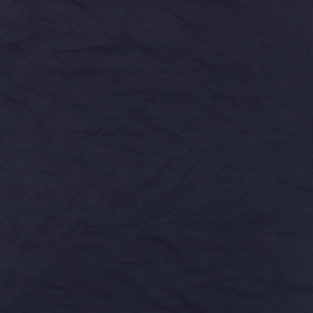Primark Mens Black  Cotton  T-Shirt Size M Crew Neck  - Alaska