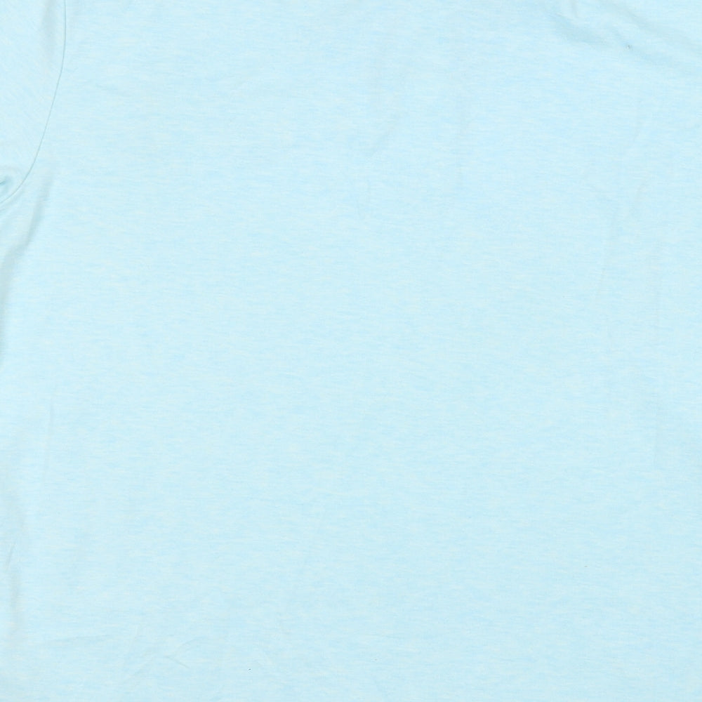 F&F Mens Blue  Polyester  Polo Size XL Collared