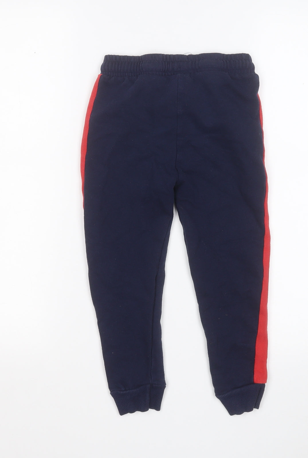 F&F Boys Blue  Cotton Jogger Trousers Size 5-6 Years  Regular  - Spiderman
