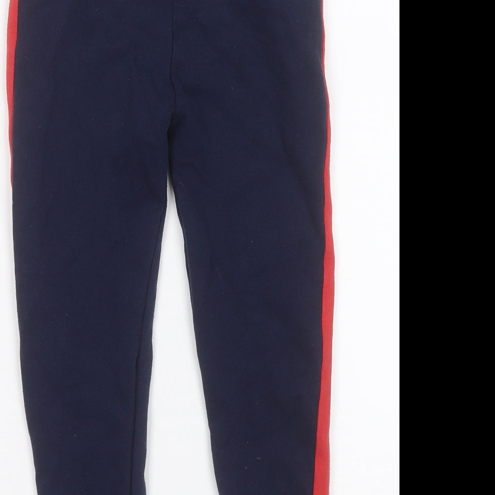 F&F Boys Blue  Cotton Jogger Trousers Size 5-6 Years  Regular  - Spiderman