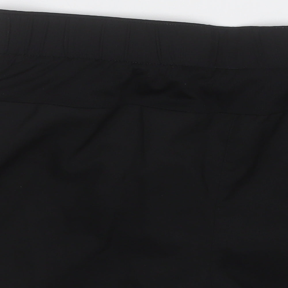 adidas Womens Black  Polyester Sweat Shorts Size S  Regular