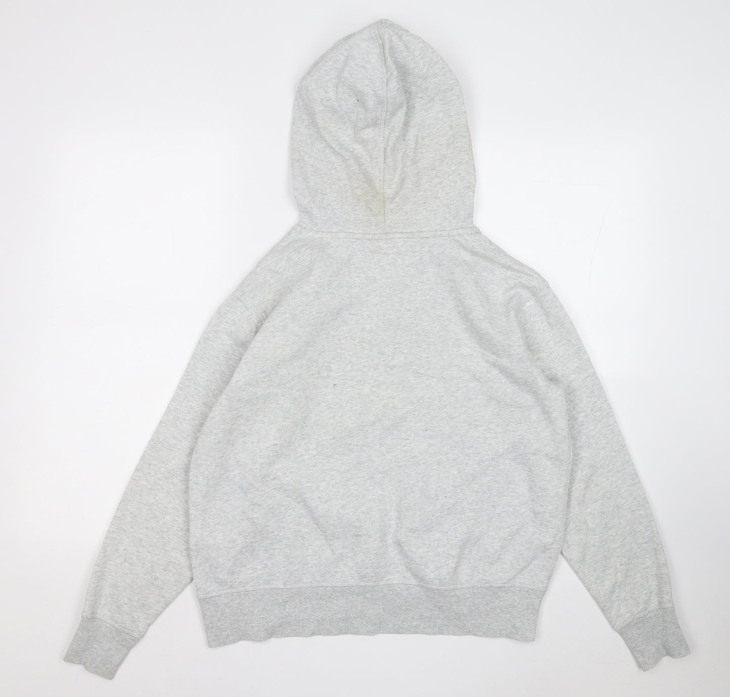 H&M Mens Grey  Cotton Pullover Hoodie Size M   - New York City