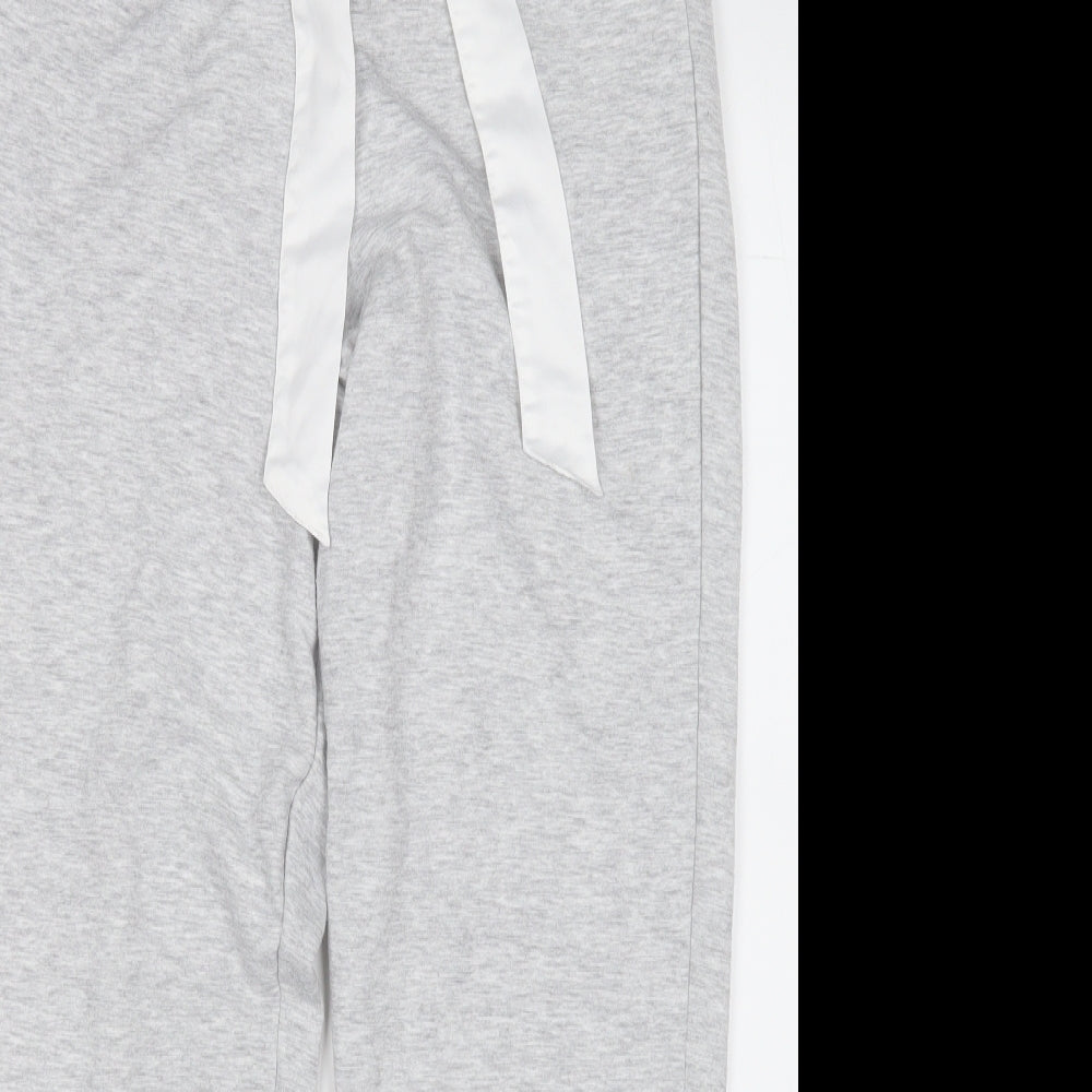 F&F Womens Grey  Polyester Jogger Trousers Size S L27 in Regular