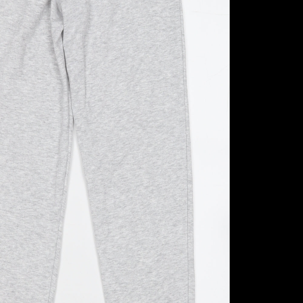 F&F Womens Grey  Polyester Jogger Trousers Size S L27 in Regular
