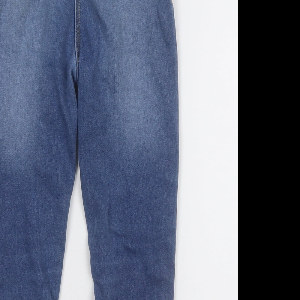 George Boys Blue  Cotton Straight Jeans Size 5 Years  Regular
