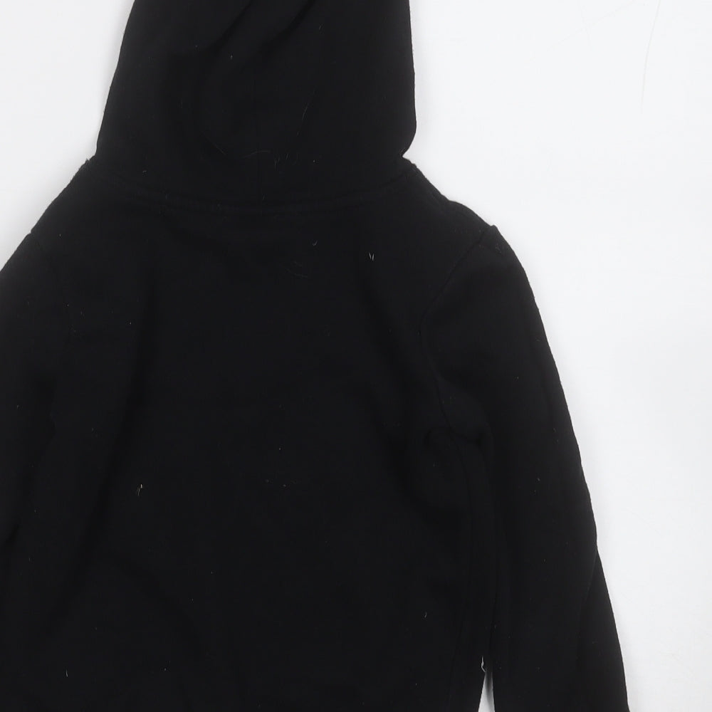 Jordan Boys Black  Cotton Pullover Hoodie Size 6-7 Years