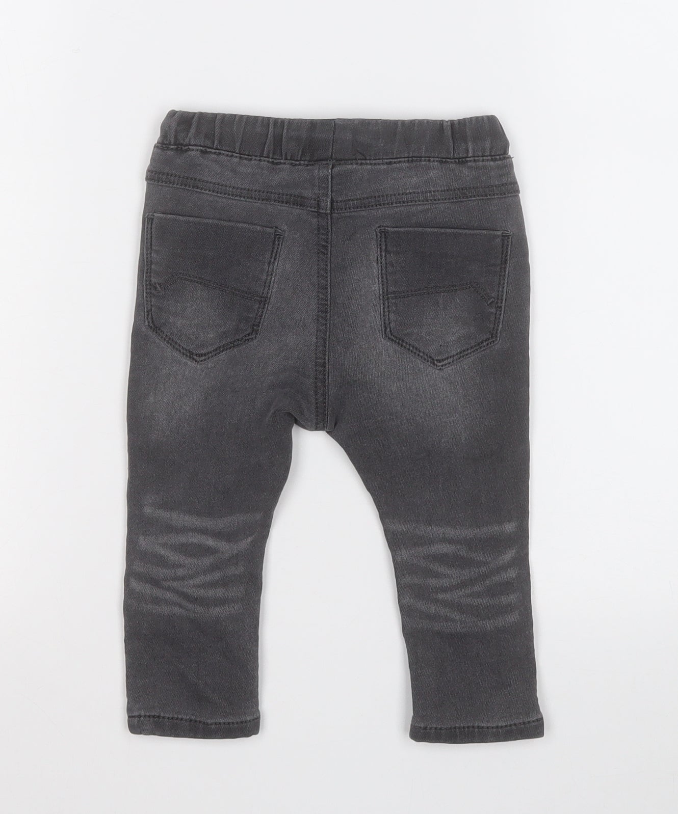 NEXT Boys Grey  Cotton Sweatpants Jeans Size 9-12 Months