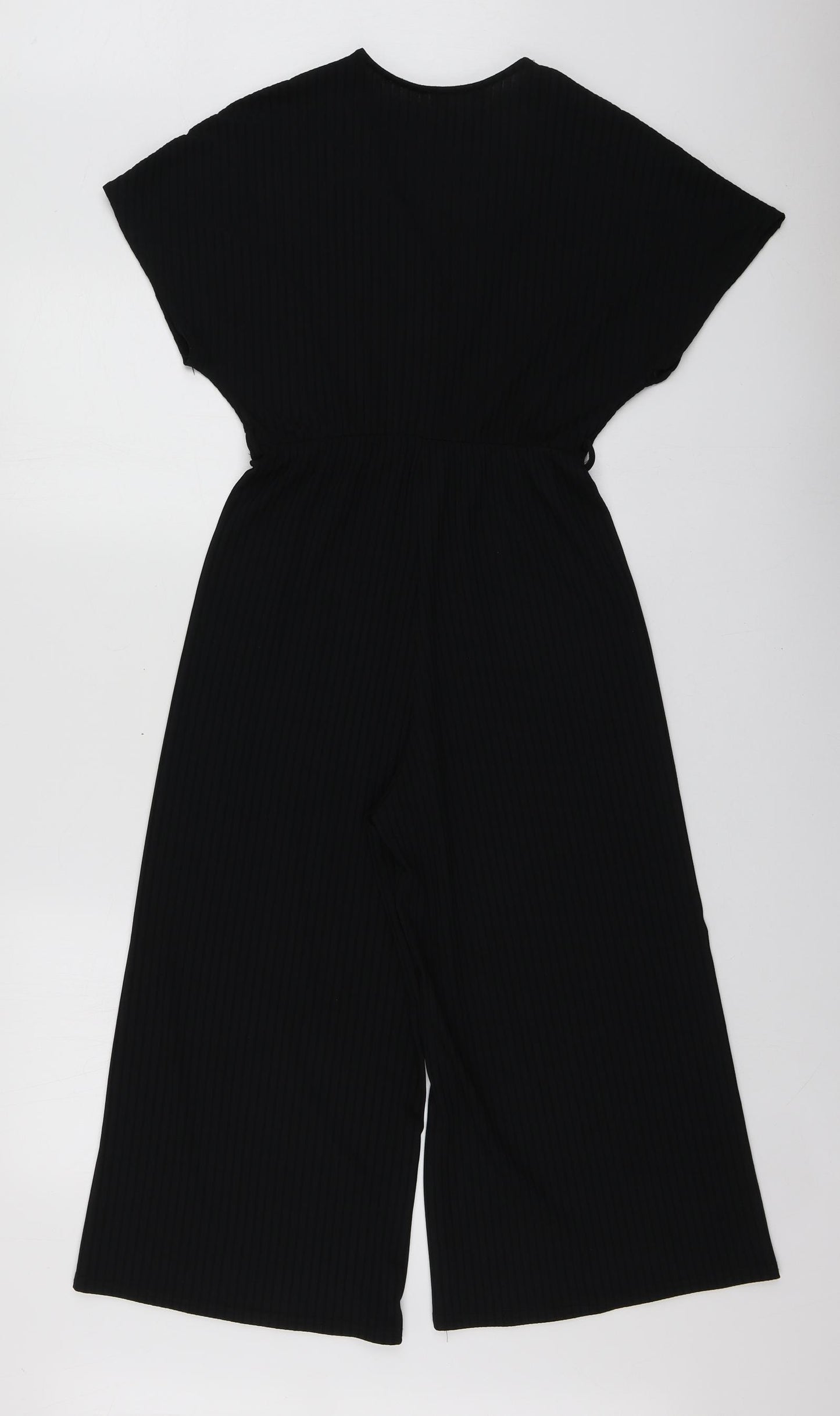 New Look Womens Black  Polyester Trousers One-Piece Size 8
