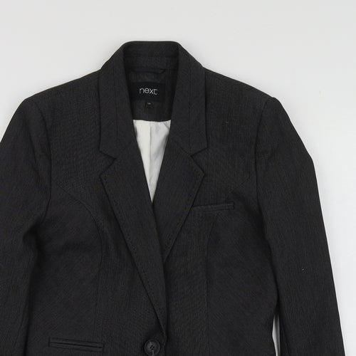 NEXT Womens Grey  Polyester Jacket Suit Jacket Size 12
